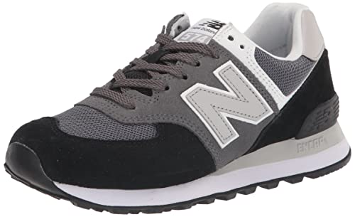 New Balance Damen 574 V2 Sneaker, Schwarz/Magnet, 43 EU von New Balance