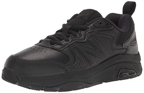 New Balance Damen 857 V3 Casual Comfort Crosstrainer, Schwarz/Schwarz, 37 EU Weit von New Balance