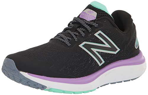 New Balance Damen Fresh Foam 680v7 Sneaker, Schwarz, 37.5 EU von New Balance