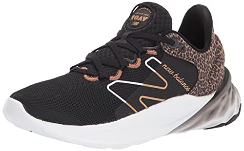 New Balance Damen Fresh Foam Roav V2 Sneaker, schwarz/weiß/kupfermetallic, 38 EU von New Balance