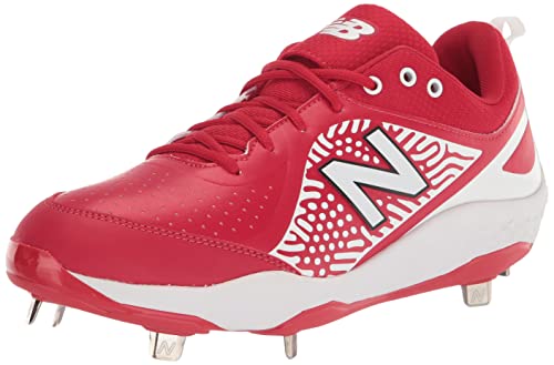 New Balance Damen Fresh Foam Velo V2 Metall Softballschuh, rot / weiß, 38.5 EU von New Balance