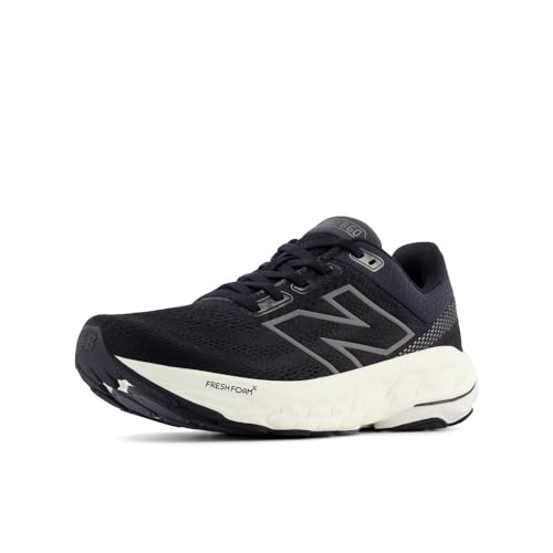New Balance Damen Fresh Foam X 860 V14 Laufschuh, Schwarz/Phantom/Angora, 42.5 EU von New Balance