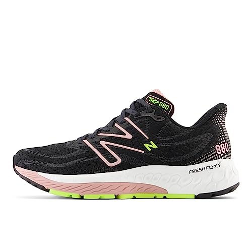 New Balance Damen Fresh Foam X 880v13 Laufschuh, Schwarz/Pink Moon/Ja, 40 EU von New Balance