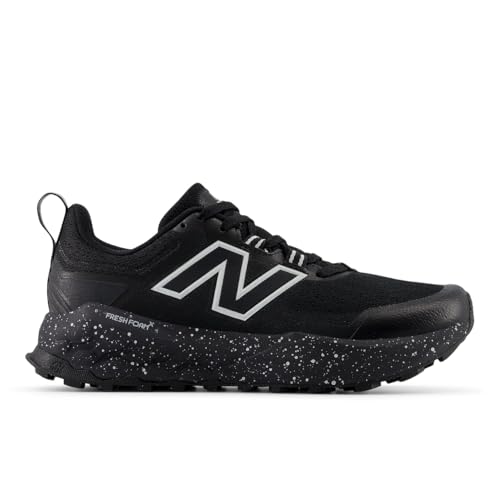 New Balance Damen Fresh Foam X Garoé V2 Trailrunning-Schuh, Schwarz/Phantom/Meersalz, 38.5 EU von New Balance