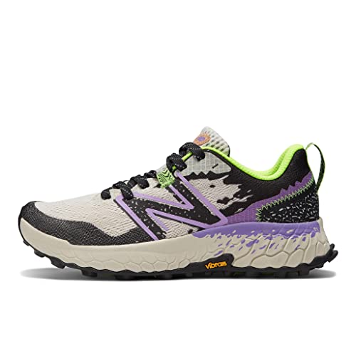 New Balance Damen Fresh Foam X Hierro V7 Traillaufschuh, Moonbeam/Electric Purple, 44.5 EU Weit, WTHIERS7 von New Balance