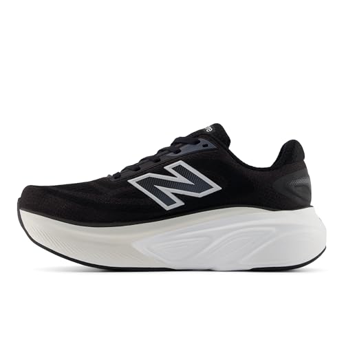 New Balance Damen Fresh Foam X More V6 Laufschuh, Schwarz/Grau Matter/Castlerock, 12 X-Wide von New Balance