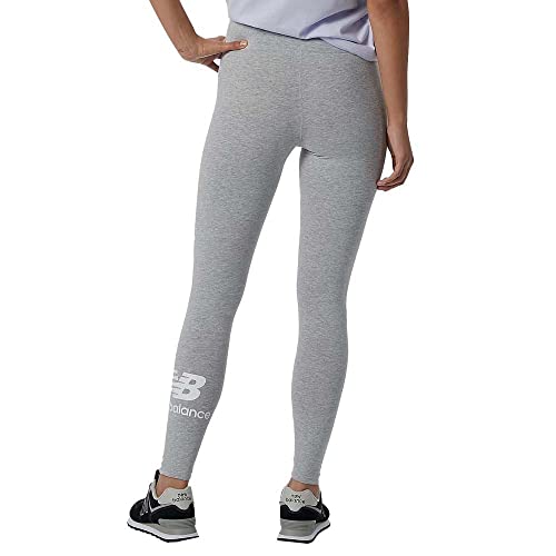 New Balance Damen NB Essentials Stacked Leggings, Athletic Grey, Medium, Athletisches Grau, M von New Balance