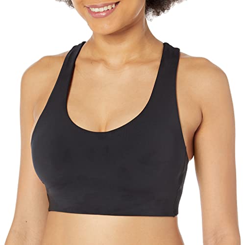 New Balance Damen Nb Fuel Bra 21 Sport-BH, Blickdicht, Schwarz, Large von New Balance