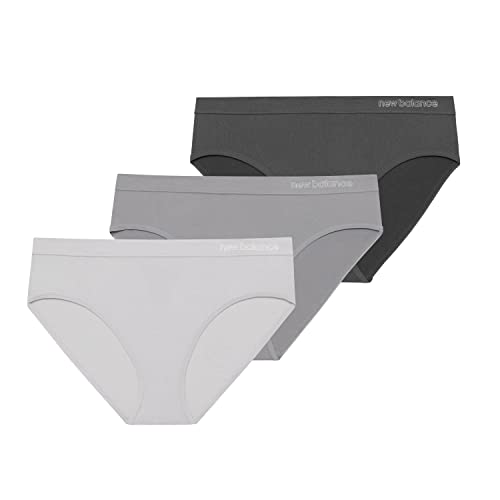 New Balance Damen Performance Seamless Hipster Unterwäsche (3er-Pack), L von New Balance