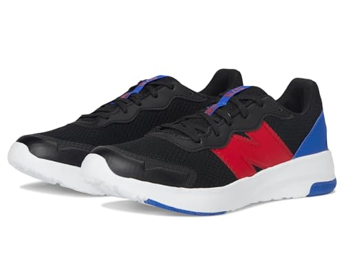 New Balance Dynasoft 578 V1 Schnür-Laufschuh für Kinder, unisex, Schwarz/Team Red/Team Royal, 6.5 Big Kid von New Balance