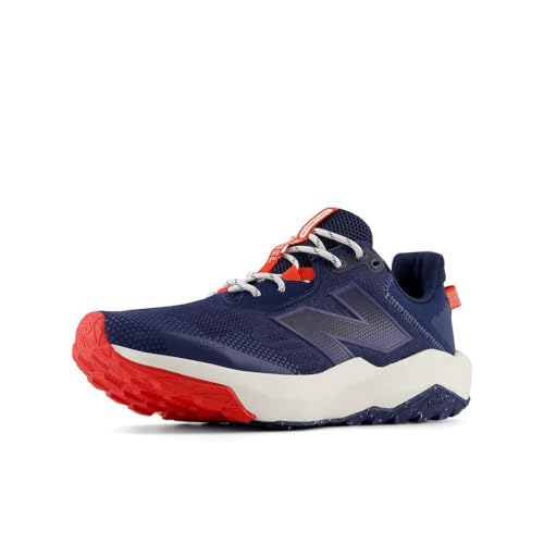 New Balance Dynasoft Nitrel V6 Trailrunning-Schuh für Herren, Nb Navy/Neo Flame/Sea Salt, 43 EU Weit New Balance Dynasoft Nitrel V6 Trailrunning-Schuh für Herren, Nb Navy/Neo Flame/Sea Salt, 43 EU Weit von New Balance