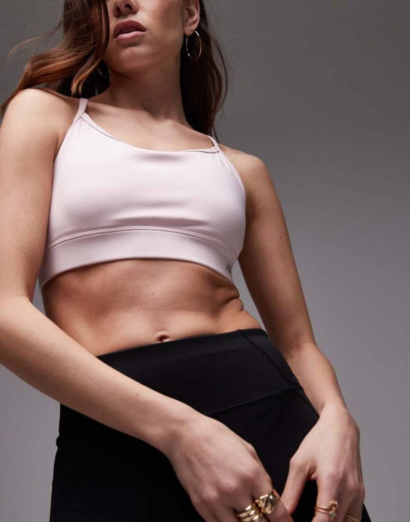 New Balance - Essential - Sport-BH in Hellrosa von New Balance