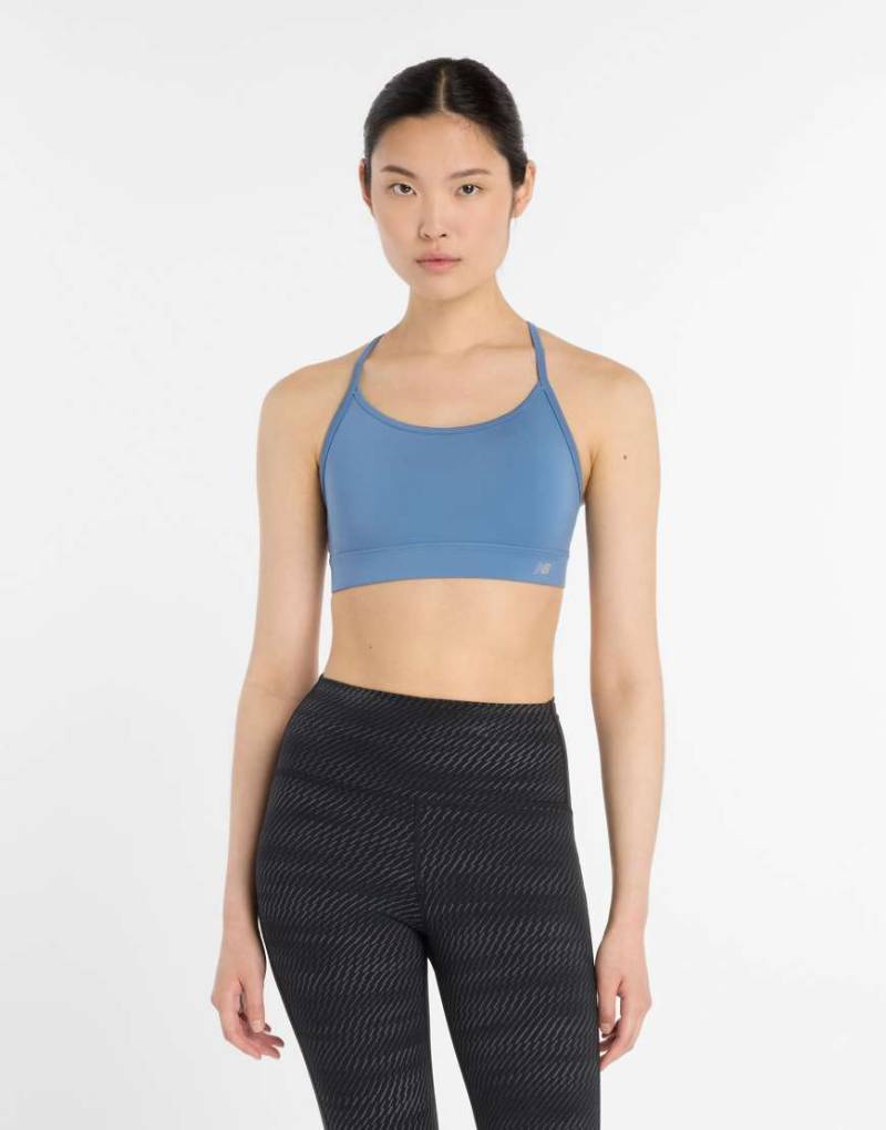 New Balance - Essential - Yoga-BH in Blau New Balance - Essential - Yoga-BH in Blau von New Balance