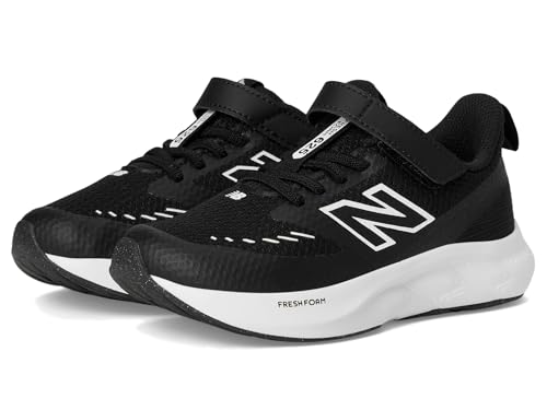 New Balance Fresh Foam 625 V1 Hook and Loop Laufschuh, Schwarz/Weiß, 33.5 EU von New Balance