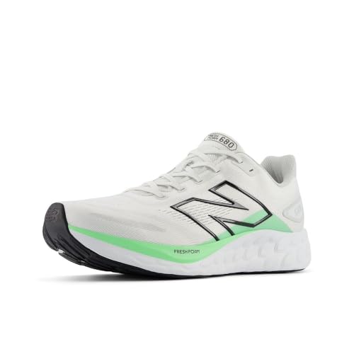 New Balance Fresh Foam 680 V8 Herren-Laufschuh, Reflection/Grey Matter/Electric Jade, 13 Wide von New Balance