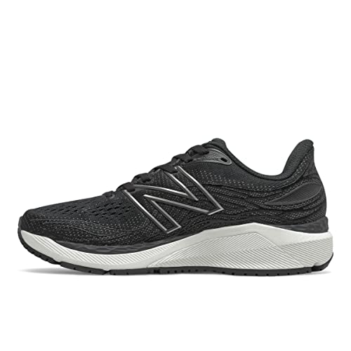 New Balance Fresh Foam X 860v12 Damen Laufschuhe - AW22, schwarz/weiß von New Balance