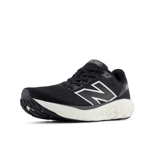 New Balance Fresh Foam X 880 V14 Damen-Laufschuh, Schwarz/Meersalz/Silbermetallic, 41.5 EU von New Balance