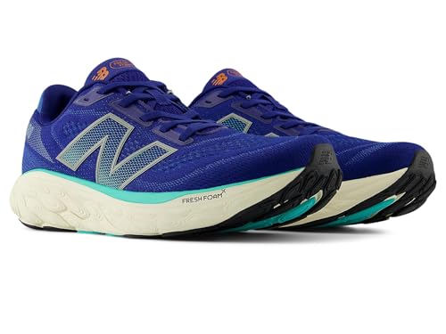 New Balance Men's Fresh Foam X 880 V14 Running Shoe, Inkwell/Cyber Jade/Dark Silver Metallic, 50 EU von New Balance