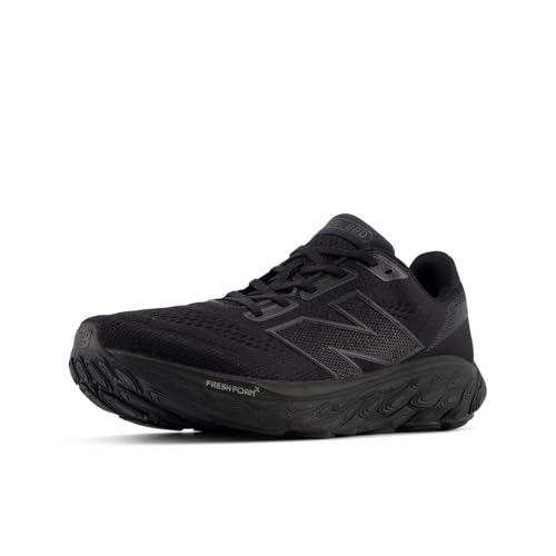 New Balance Men's Fresh Foam X 880 V14 Running Shoe, Black/Black Metallic/Black, 47 EU von New Balance