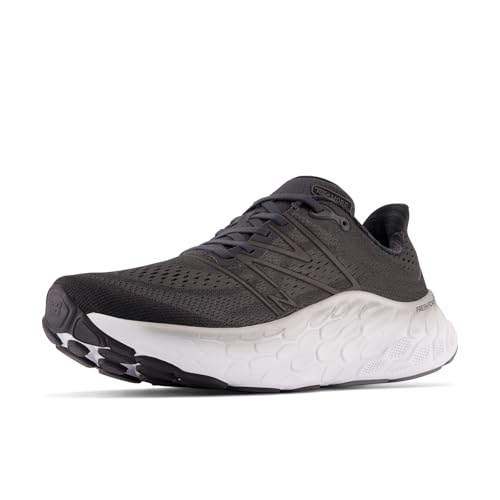 New Balance Fresh Foam X More V4 Laufschuhe (2E Width) - SS23-46.5, Schwarz Black Phantom von New Balance