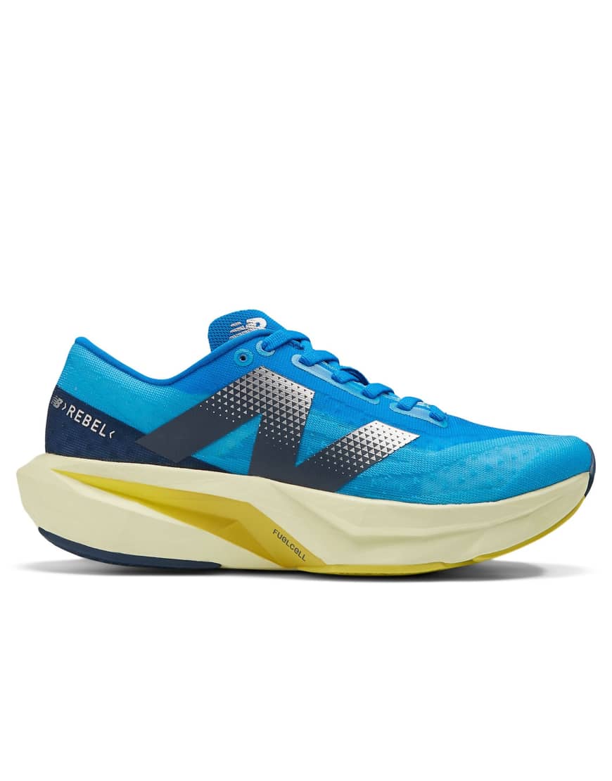 New Balance - FuelCell Rebel V4 - Sneaker in Spice Blue-Blau von New Balance