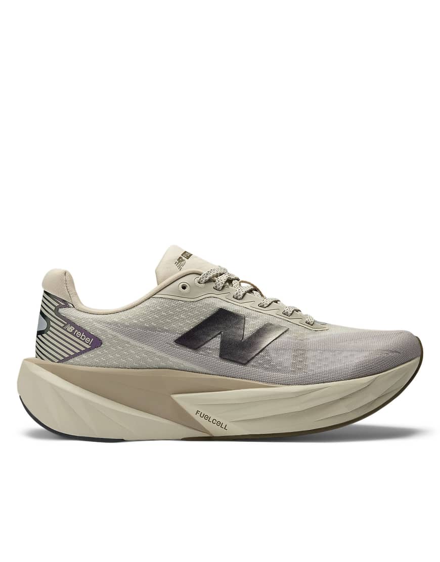 New Balance - FuelCell Rebel V5 - Sneaker in Grau von New Balance