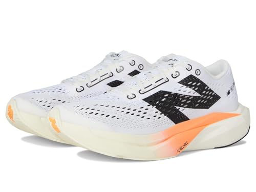 New Balance FuelCell Supercomp Pacer V2 Herren-Sneaker, Hot Mango/Angora/White, 43 EU von New Balance