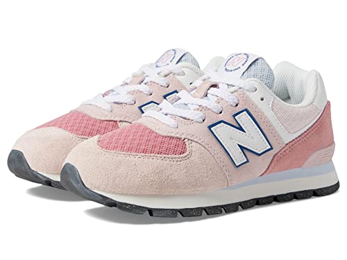 New Balance Girl's GC574v1 (Little Kid/Big Kid) Hazy Rose/Atlantic Blue 5.5 Big Kid W von New Balance