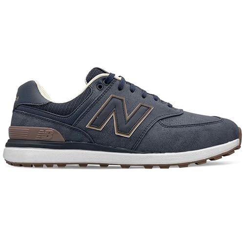 New Balance Golfschuhe 574 Greens VS 2024 für Herren, blau, 43 EU von New Balance