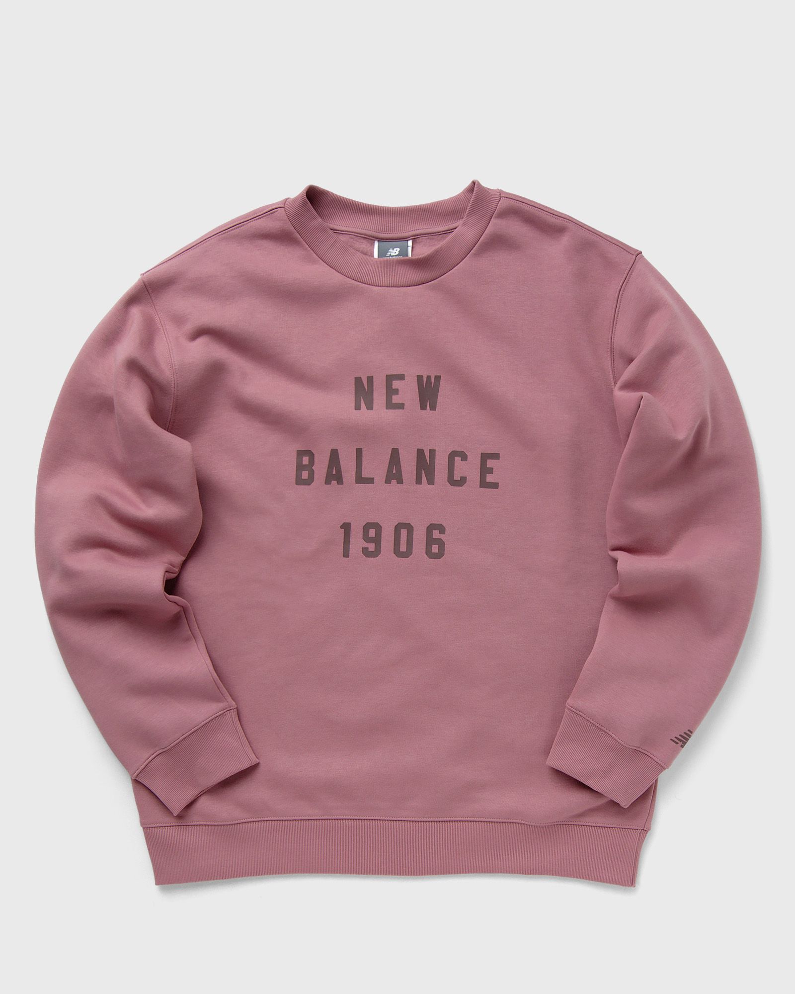 New Balance Graphic Crew men Sweatshirts pink in Größe:M von New Balance