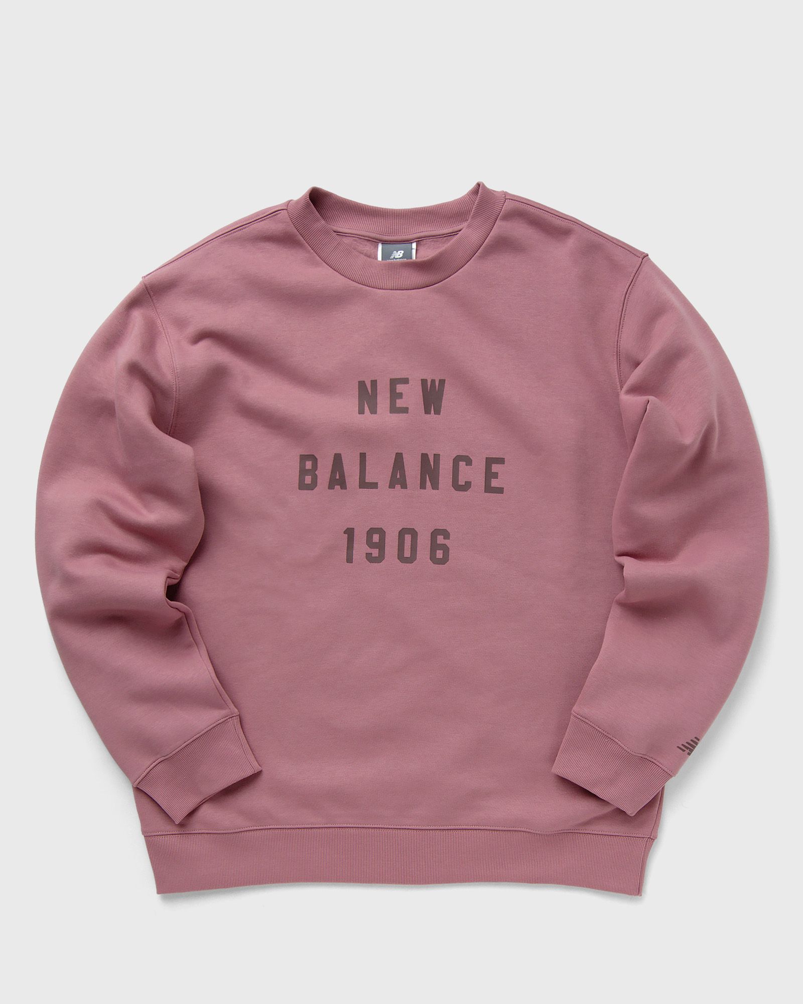 New Balance Graphic Crew men Sweatshirts pink in Größe:S von New Balance