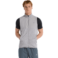 New Balance Heat Grid Vest Herren Schutzwesten - Grau - Größe M - Poly Jersey von New Balance