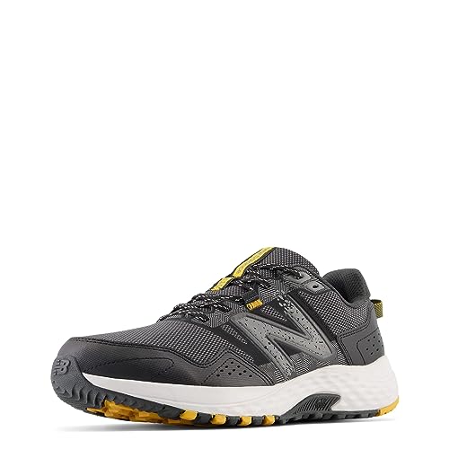 New Balance Herren 410 V8 Traillaufschuh, Castlerock/Schwarz/Varsity Gold, 47.5 EU X-Weit von New Balance