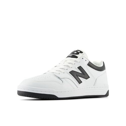 New Balance BB480LBK Bianco Nero Pieno Bianco Nero/42 von New Balance