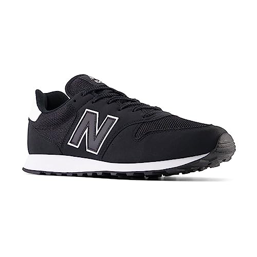 New Balance Herren 500 Sneaker, Black, 42.5 EU von New Balance