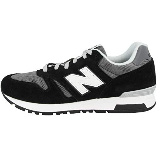 New Balance Herren 565 Sneaker Lauflernschuhe, Schwarz (Black/White), 36 EU von New Balance