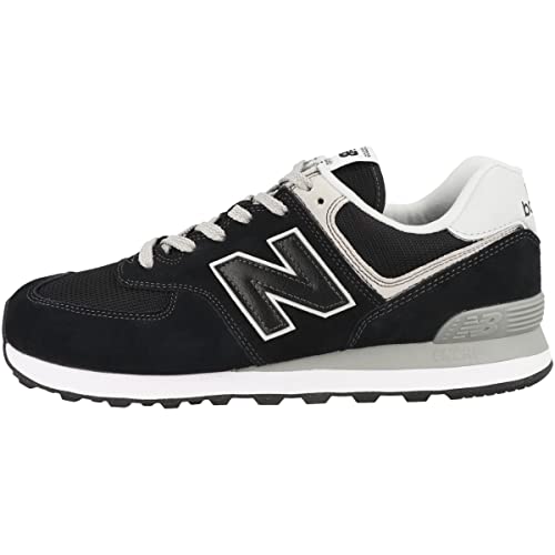 New Balance 574v3, Sneaker, Herren, Schwarz/Weiß, 42 EU von New Balance