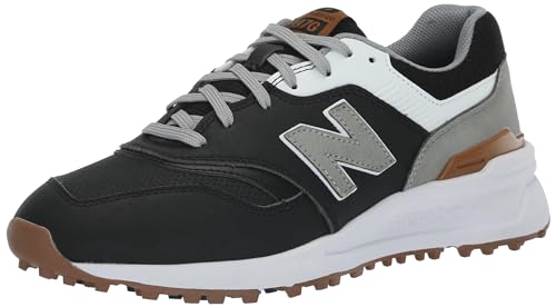 New Balance Herren 997 SL Golfschuh, Schwarz/Weiß, 43 EU New Balance Herren 997 SL Golfschuh, Schwarz/Weiß, 43 EU von New Balance