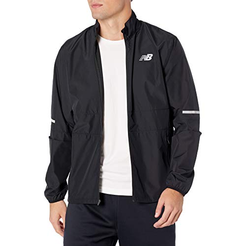 New Balance Herren Accelerate Jacket Laufbekleidung Laufjacke Schwarz - Xl von New Balance