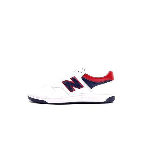 New Balance Herren Bb480 V1 Sneaker, Weiß/Natur Indigo/Team Red, 45.5 EU New Balance Herren Bb480 V1 Sneaker, Weiß/Natur Indigo/Team Red, 45.5 EU von New Balance