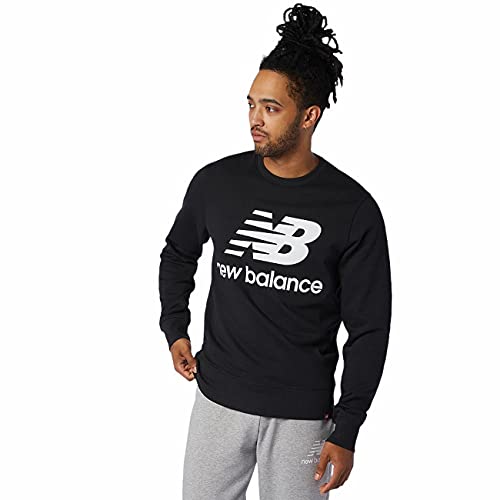 New Balance Men's Sweatshirt, Black, S von New Balance