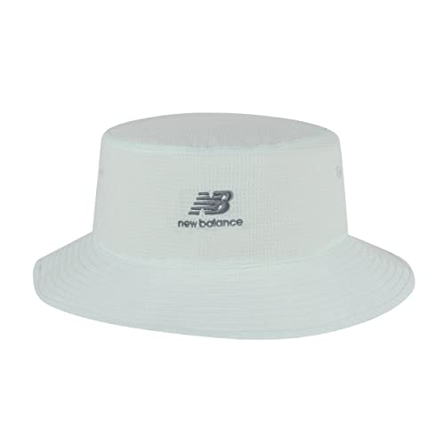 New Balance Herren Damen Kinder Unisex Lifestyle Bucket Hats Einheitsgröße Perfekt für jeden Anlass, Light Surf/Timberwolf, Einheitsgröße von New Balance