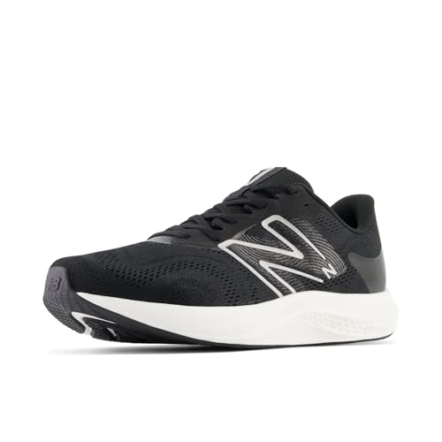 New Balance Herren Dynasoft Pro Run V2 Schuh, Schwarz/Weiß/Hellsilber-Metallic, 44 EU New Balance Herren Dynasoft Pro Run V2 Schuh, Schwarz/Weiß/Hellsilber-Metallic, 44 EU von New Balance