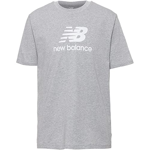 NEW BALANCE Essentials Stacked Logo Cotton JERS - S von New Balance