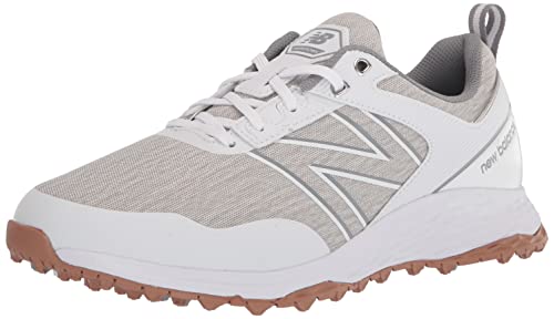 New Balance Herren Fresh Foam Contend Golfschuh, Weiss/opulenter Garten, 44.5 EU Weit von New Balance
