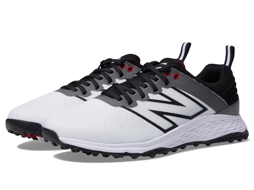 New Balance Herren Fresh Foam Contend V2 Golfschuh, Weiß/Schwarz, 46.5 EU X-Weit New Balance Herren Fresh Foam Contend V2 Golfschuh, Weiß/Schwarz, 46.5 EU X-Weit von New Balance