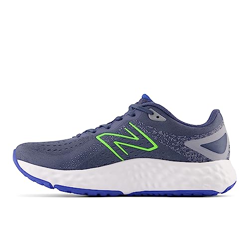 New Balance Herren Fresh Foam Evoz V2 Sneaker, Natürliches Indigo mit Vintage-Indigo und Pixelgrün, 44 EU von New Balance