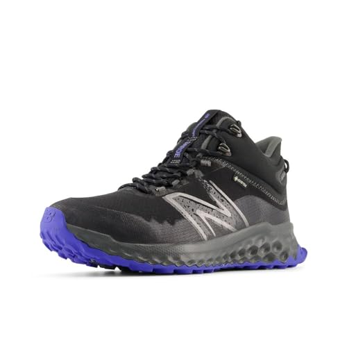 New Balance Herren Fresh Foam Garoé V1 Midcut Gore-tex Traillaufschuh, Black/Marine Blue/Blacktop, 42 EU von New Balance