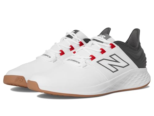 New Balance Herren Fresh Foam Roav Golf V2 Golfschuh, Weiss/opulenter Garten, 42.5 EU Weit von New Balance