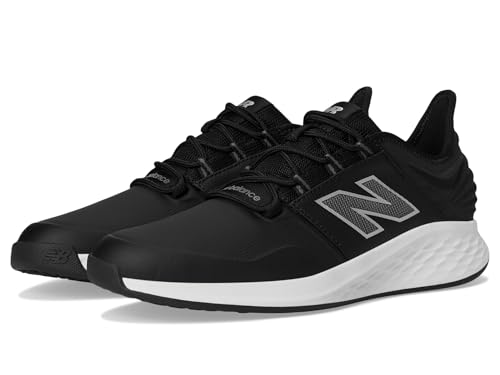 New Balance Herren Fresh Foam Roav Golf V2 Golfschuh, schwarz/grau, 42.5 EU von New Balance